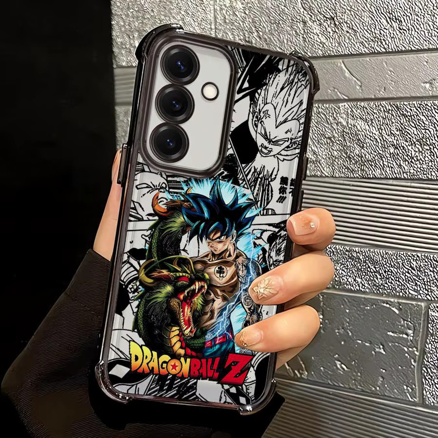 Weiche Handyhülle mit Cartoon Dragon Balls Design für Samsung Galaxy A25 A13 A52 A55 A15 A26 A24 A33 A35 A36 A21s A16 in Multicolour - Bild 3