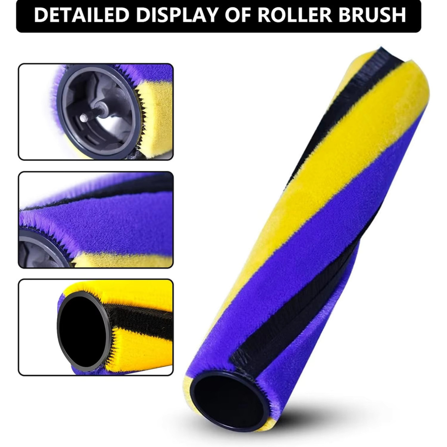 Weiche Ersatz-Rollbürste für Dyson Staubsauger V12 Detect Slim, V15 Detect Slim, V8 Slim und V10 Slim in Multicolor - Bild 5