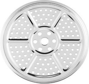 DYS Kitchen Dampfgarer aus Edelstahl mit Einmachständer in Silber, Durchmesser: 22 cm - Bild 1