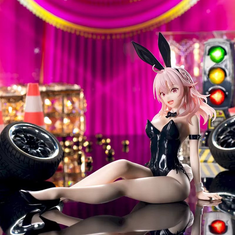 Sega Yumemirize Highspeed Etoile Rin Rindou Bunny Ver., Sammlerfigur, Modellspielzeug, Sitzender Hase Modell - Bild 2