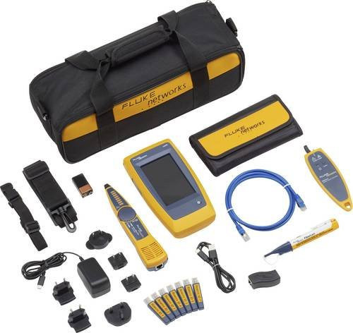 Fluke Networks LIQ-KIT-VFL-FBRLRT Industrial Ethernet-Tester für Netzwerk und WiFi in Multicolor - Bild 1
