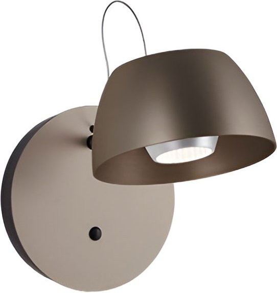 Baltensweiler Irio W UP LED-Wandleuchte in Bronze, dimmbar und verstellbar - Bild 1