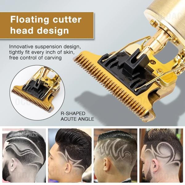 JIUCENGTAI Elektrischer Haartrimmer für Herren, Gold Buddha - Bild 6
