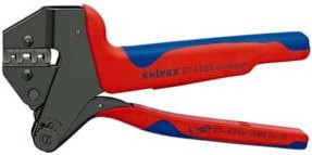 Knipex Crimp-Systemzange 97 43 05 für auswechselbare Crimpeinsätze, rot, Chrome Vanadium, 200 mm - Bild 1
