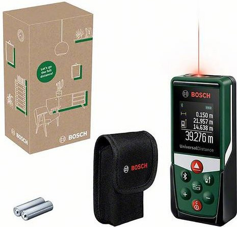 Bosch UniversalDistance 50C Digitaler Laser-Entfernungsmesser mit Bluetooth in Schwarz und Grün - Bild 2