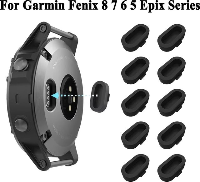 Garmin Staubschutzkappe Silikon, Schwarz, Unisex - Bild 1