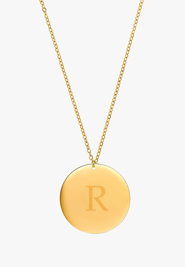 Heidemann Schmuck Kette mit Buchstabe, Gold, Damen - Bild 1