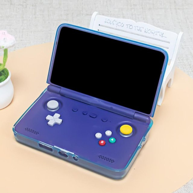 Retroid Schutzhülle für Retroid Pocket Flip 2 aus transparentem TPU mit Kühlfunktion und Anti-Drop-Schutz, Blau - Bild 1