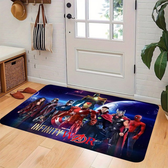 Beast Kingdom Fußmatte Marvel Avengers Infinity War mit Anti-Rutsch-Beschichtung, B/T: 60 x 40 cm, Multicolour - Bild 1