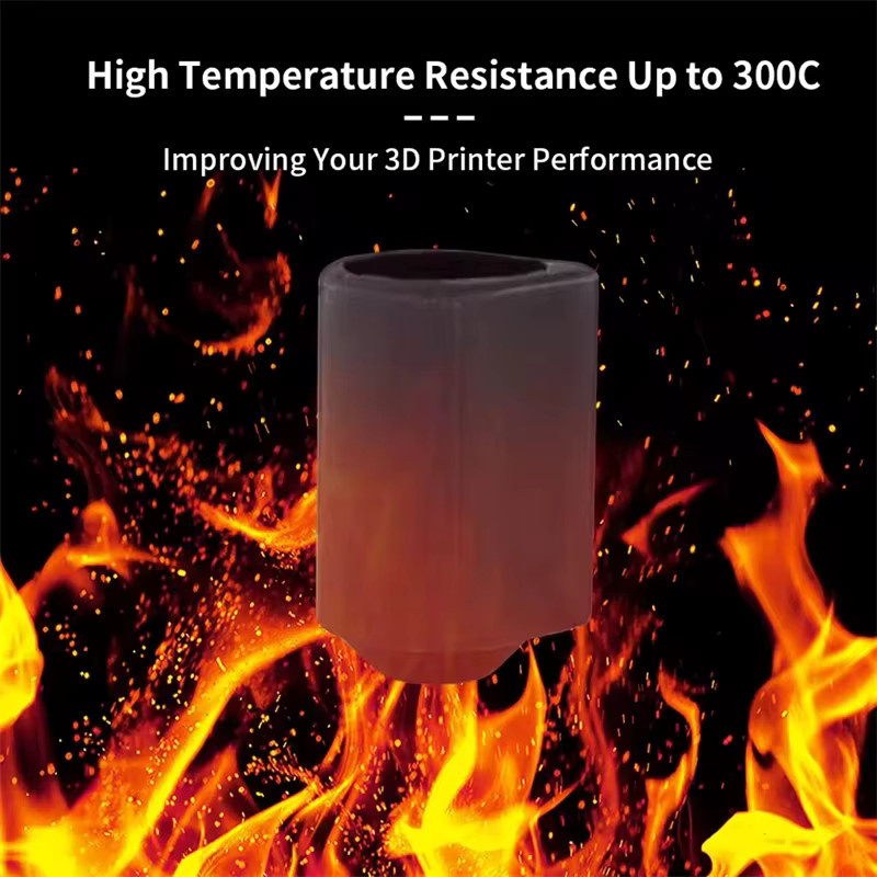 Creality Silikonsocken für K2 Plus Hotend Kit Hi Combo, schwarze Schutzhülle für den Heizblock - Bild 3