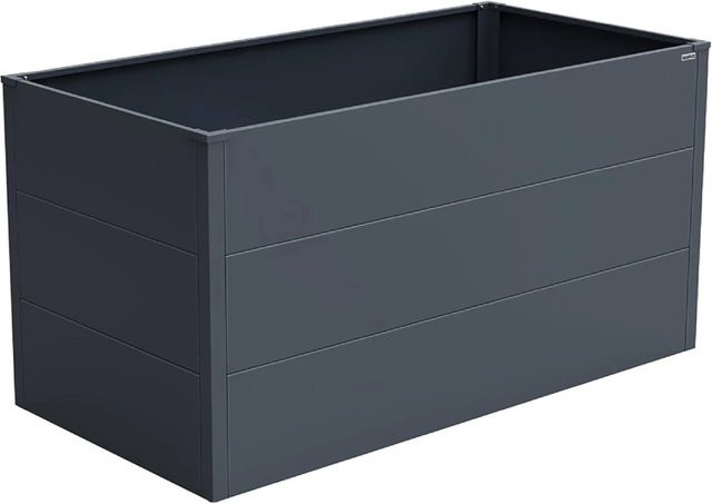 Weka Metall-Hochbeet Gary L in Anthrazit, B/T/H: 150 x 75 x 77 cm - Bild 1