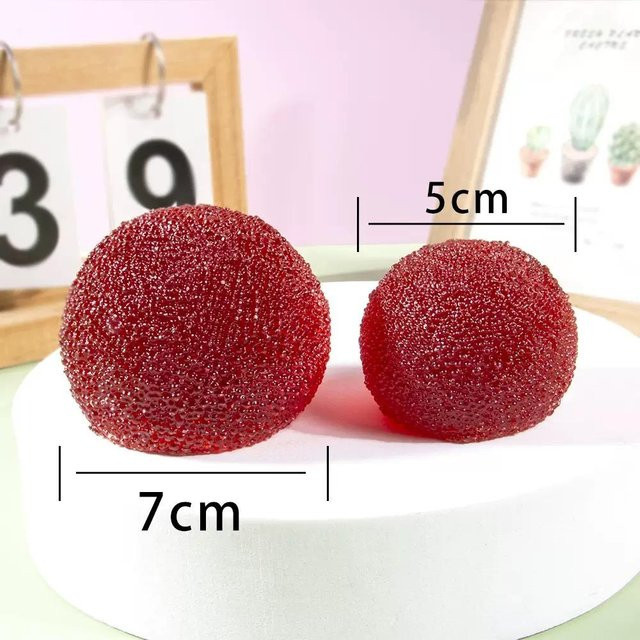 Fruchtiger Slushie Quetschball, Sensorisches Stressabbau Spielzeug, Knisterndes Geräusch, Tragbare Spielzeuge - Bild 1