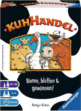 Ravensburger Kuhhandel Auktionsspiel für bis zu 5 Spieler ab 10 Jahren