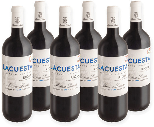 Bodega Martinez Lacuesta, Selecto Privado, Tempranillo, trocken, Rotwein, 2022, 6 x 0,75 l