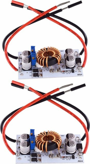 Einstellbarer DC-DC Boost-Wandler Multicolour 500W 10A Konstantspannungs- und Konstantstrom Modul 8,5 V-48V bis 10-50V - Bild 1