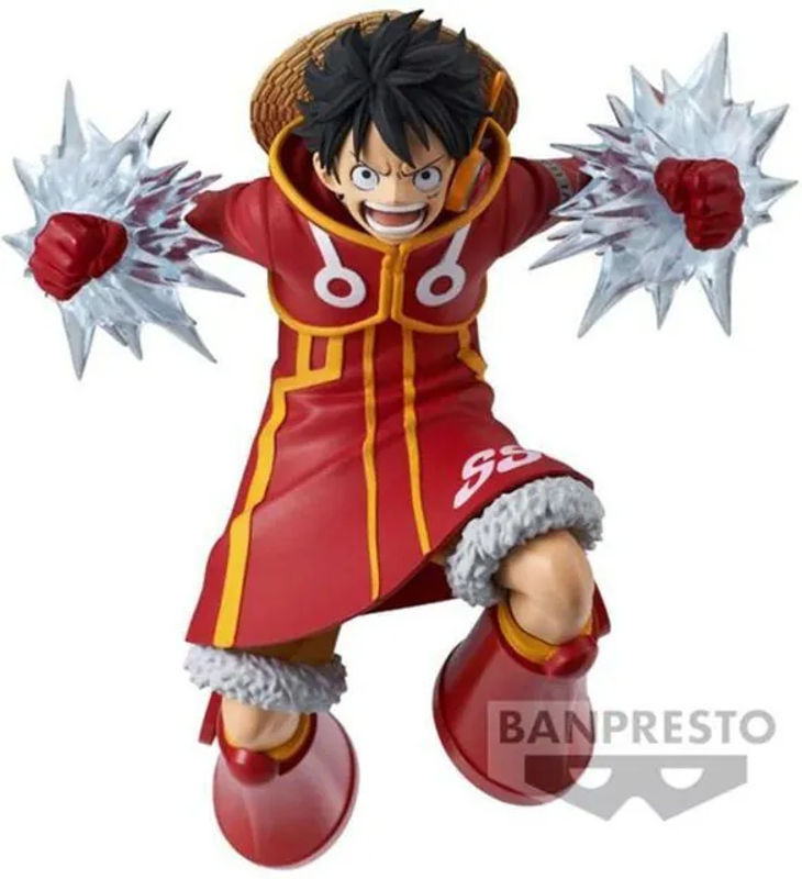 Banpresto One Piece Luffy Egghead Arc Figur in Rot, Höhe: 14 cm - Bild 1
