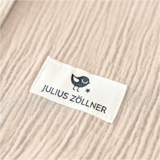 Julius Zöllner Sommerschlafsack Musselin Sommertraum für Babys in Beige und Sand, 0.5 TOG - Bild 1