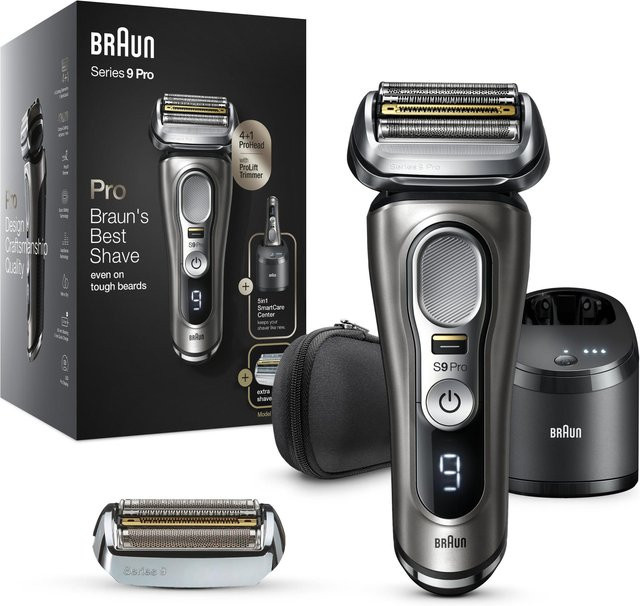 Braun Series 9 Pro Herrenrasierer, grau - Bild 1