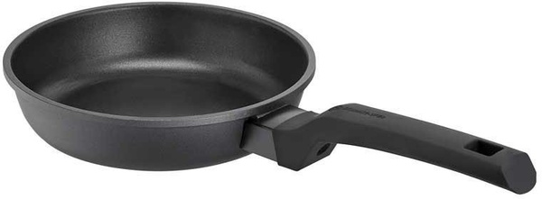 Schulte-Ufer Charisma Bratpfanne aus Aluminiumguss mit Antihaft-Versiegelung und Brattemperatur-Indikator, Durchmesser: 20 cm, Induktion geeignet