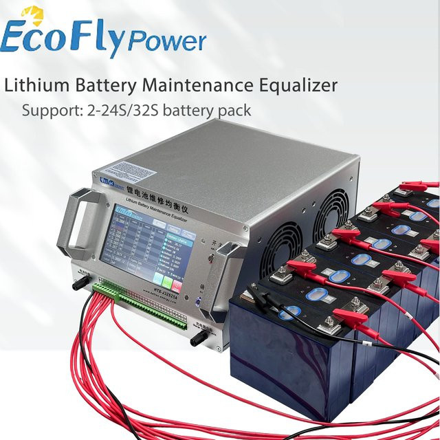 ecoflypower Intelligenter automatischer Batterie-Balancer und Equalizer für Lipo/LiFePO4 2-32S in Silber - Bild 1