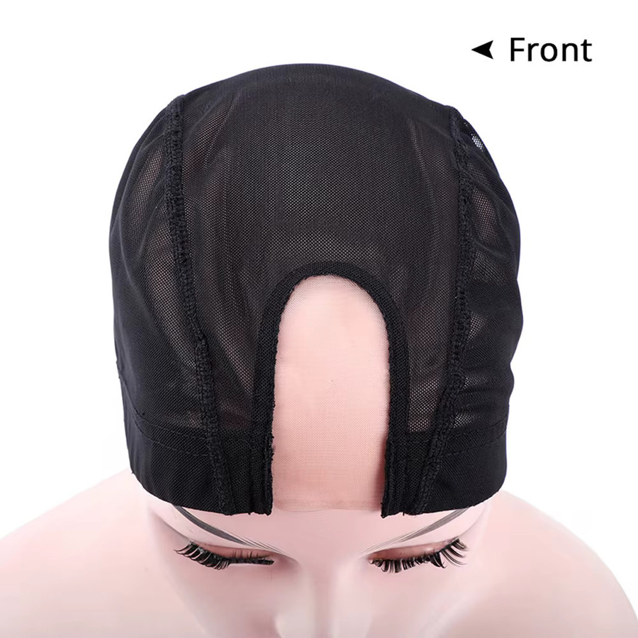 Plussign U-förmige Perückenkappen aus Spitze, Unisex - Bild 3