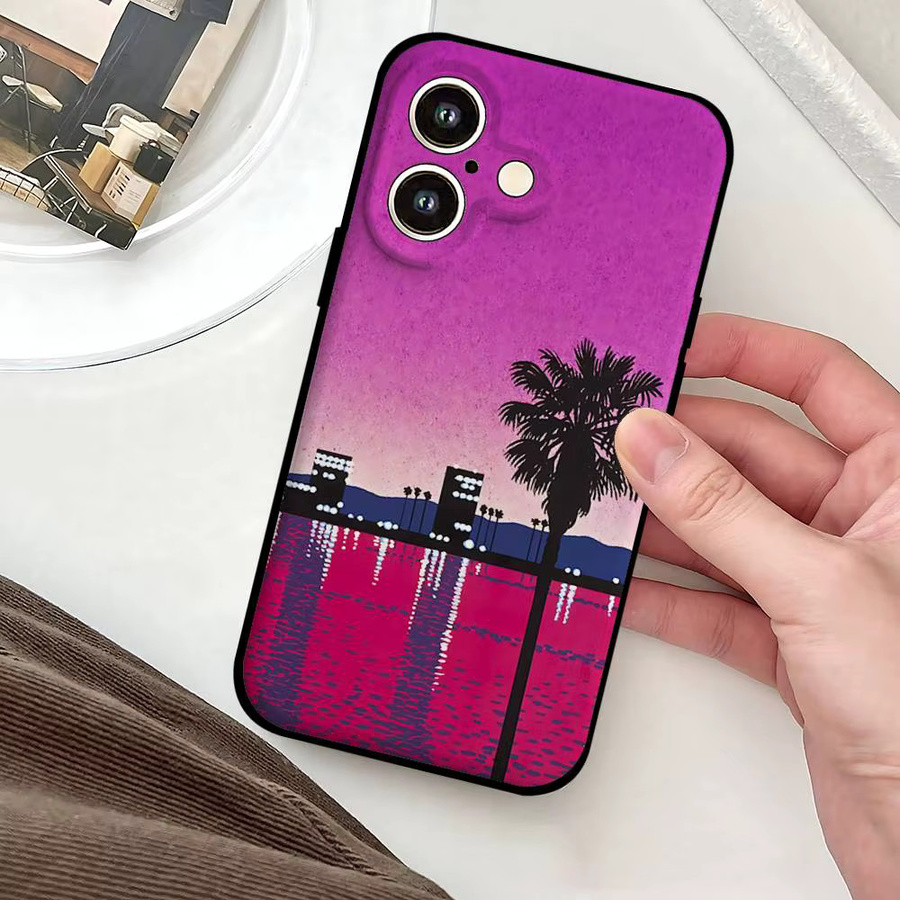 H-Hiroshi Nagai Handyhülle Schwarze Schale für Apple iPhone 17 16 15 14 13 12 11 Pro Max Plus X XR XS und Mini in Schwarz und Multicolour - Bild 2