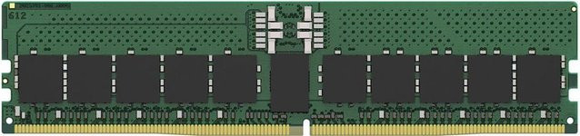 Kingston DDR5 DIMM RAM Modul 32GB 5600 MHz PC5-44800 CL46 ECC KSM56R46BD8-32HA in Gold und Green - Bild 1