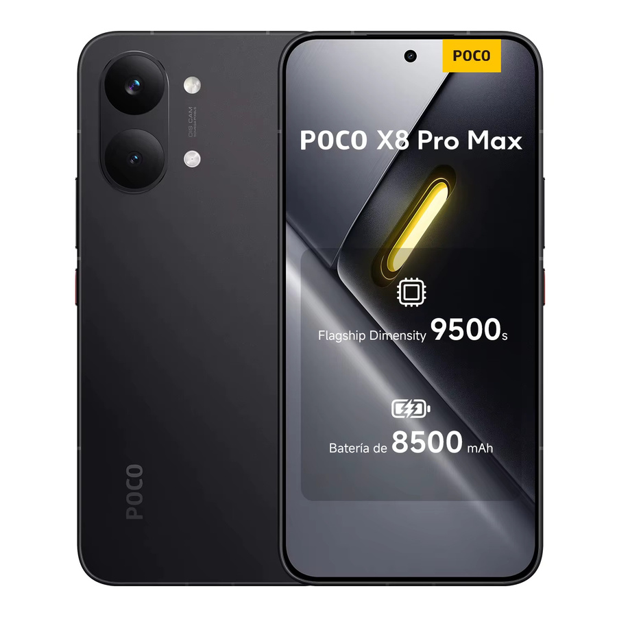 Xiaomi POCO X8 Pro Max 5G Smartphone Schwarz 256GB 12GB RAM NFC - Bild 4