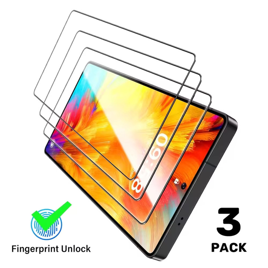 3er-Pack HD Displayschutzfolie aus gehärtetem Glas für Samsung Galaxy S26 Ultra, S25 Ultra, S25 Edge, S24, S23, S22 Plus, transparent und kompatibel mit Fingerabdrucksensor - Bild 6