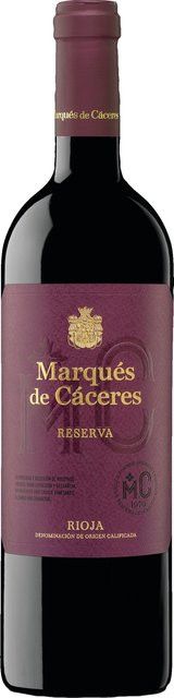 Marqués de Cáceres Rotwein Rioja, Tempranillo, 2019, trocken, 0,75 l - Bild 1