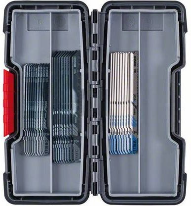 Bosch Stichsägeblatt-Set Basic for Wood and Metal, 30-teilig, T-Schaft - Bild 1