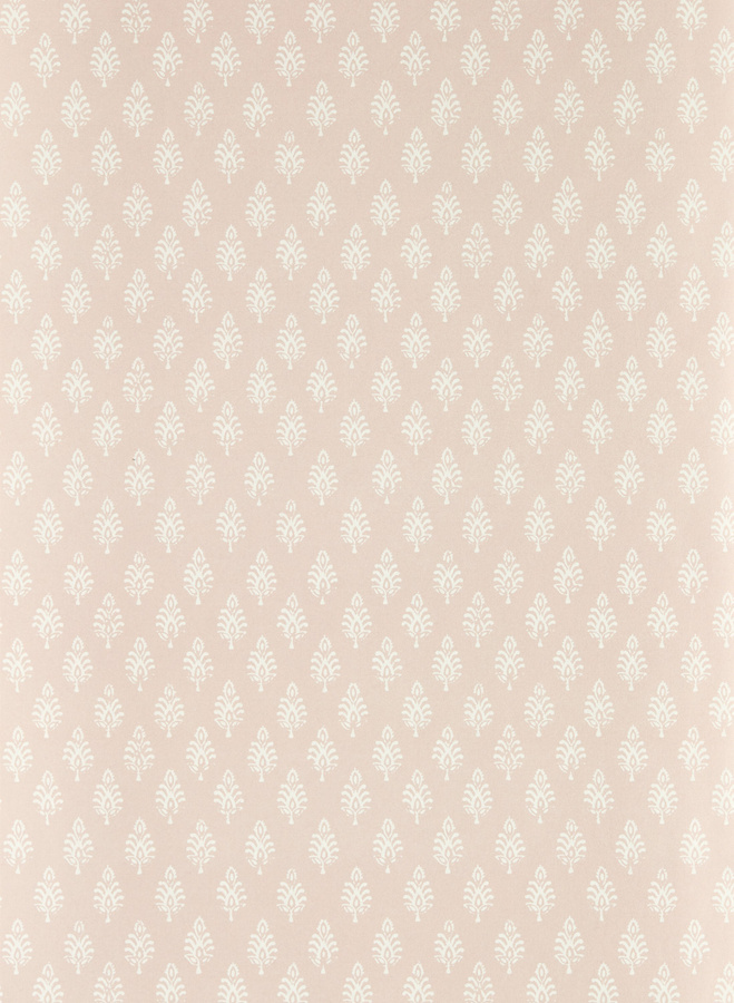 Clarke & Clarke Tapete Nandana in Blush Pink mit floralem und botanischem Design aus Vlies - Bild 1