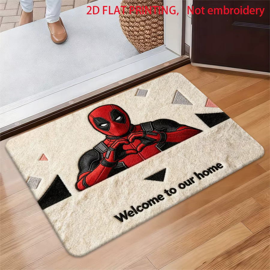Beast Kingdom Marvel Deadpool Fußmatte aus weichem Polyester-Flanell in Multicolour - Bild 2