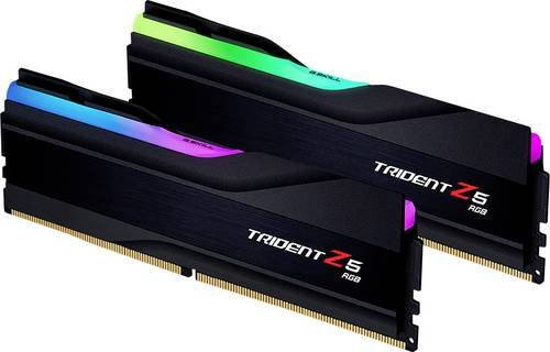G.Skill Trident Z5 RGB DDR5 RAM Kit 32GB 2 x 16GB 6000MHz CL28 Schwarz - Bild 1