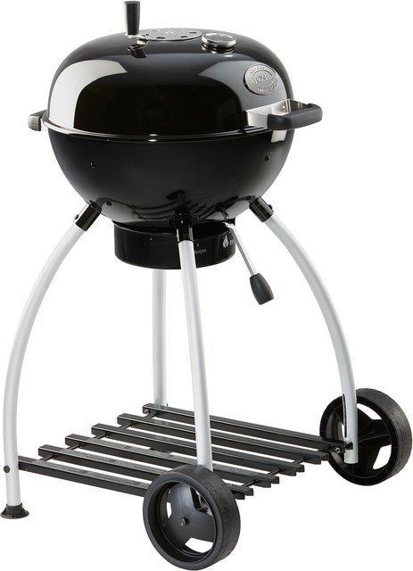 Rösle Holzkohle-Kugelgrill No.1 SPORT F50 in Black aus emailliertem Stahl, Durchmesser: 50 cm - Bild 1