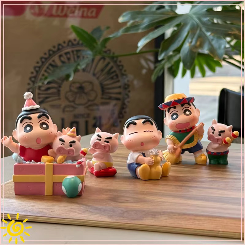52TOYS Shin-Chan Blind Box, Anime-Charaktere, Ornamente, Kunststoff - Bild 2
