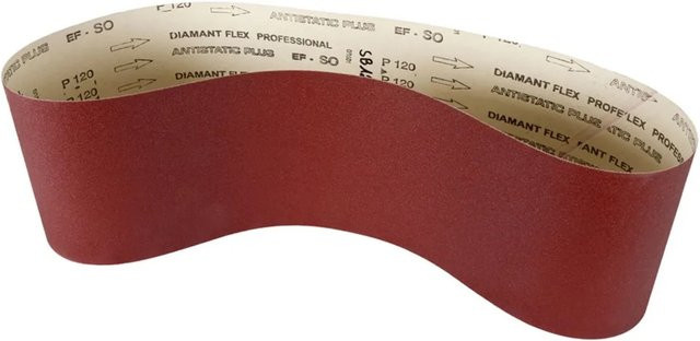 Holzmann Schleifbandset für Band-Tellerschleifer BT75, 10-teilig, Breite: 25 mm, Länge: 760 mm - Bild 1