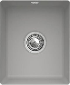 Villeroy & Boch Unterbauspüle Subway 45 SU in Fossil mit Ablauggarnitur und Exzenter aus CeramicPlus Keramik - Bild 1