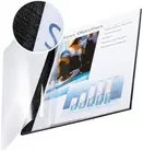 Leitz impressBIND Buchbindemappe A4 für 35 Blätter (80 g/m²) in Schwarz und Weiß - Bild 1