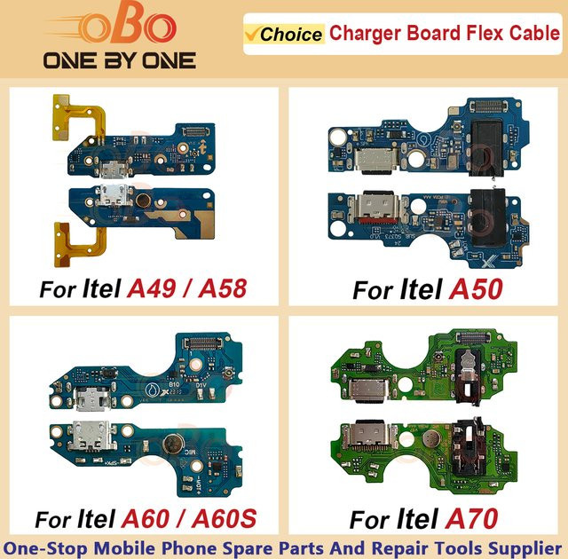 USB Ladeport Bord als Ersatz Flex Kabel für Itel A05S A48 A49 A50 A58 A60 A60S A70 Ladegerät Dock Connector Reparatur-Kit - Bild 1