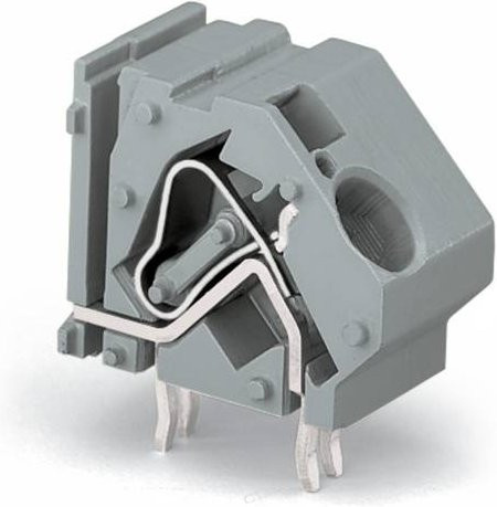 WAGO Leiterplattenklemme 745-881/007-000, Grau, 50 Stück - Bild 1