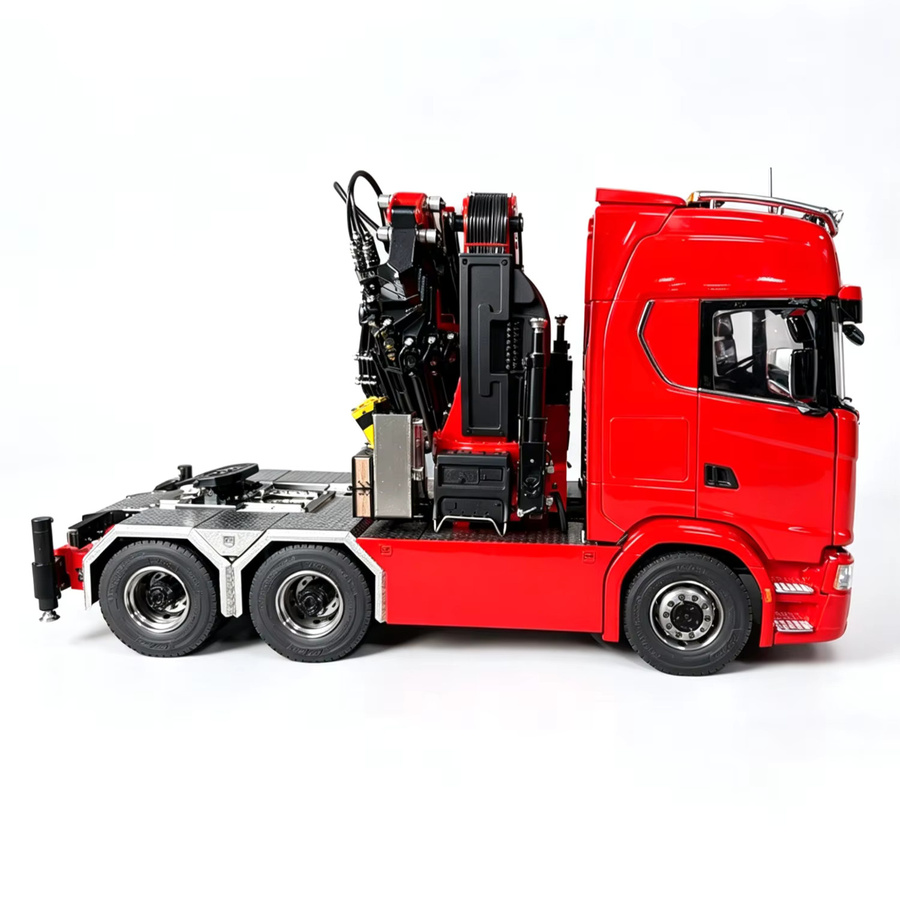 SMODELF 770S Hydraulischer Kran-LKW, 1/14, 6x6, RC, Metallchassis - Bild 3
