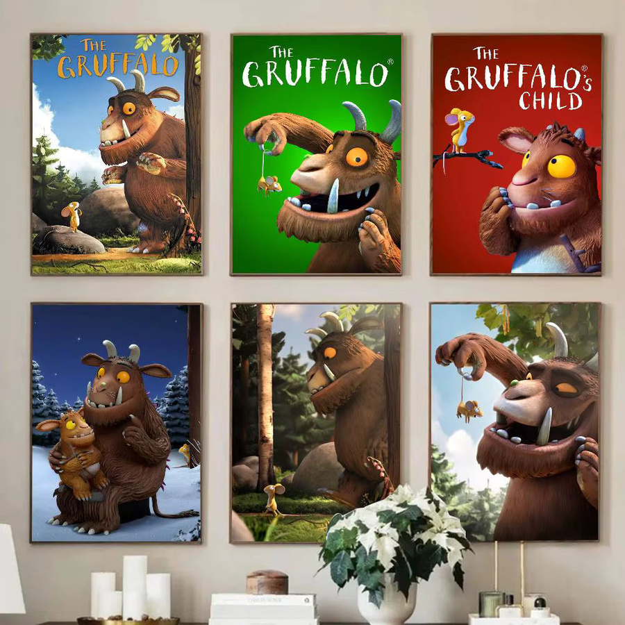 The Gruffalo Wandaufkleber als wasserfestes Poster in Mehrfarbig für deine Wanddekoration im Wohnzimmer oder Schlafzimmer - Bild 2