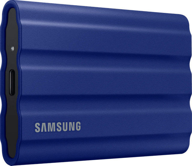 Samsung Portable SSD T7 Shield Externe SSD 2 TB Blau USB-C - Bild 2
