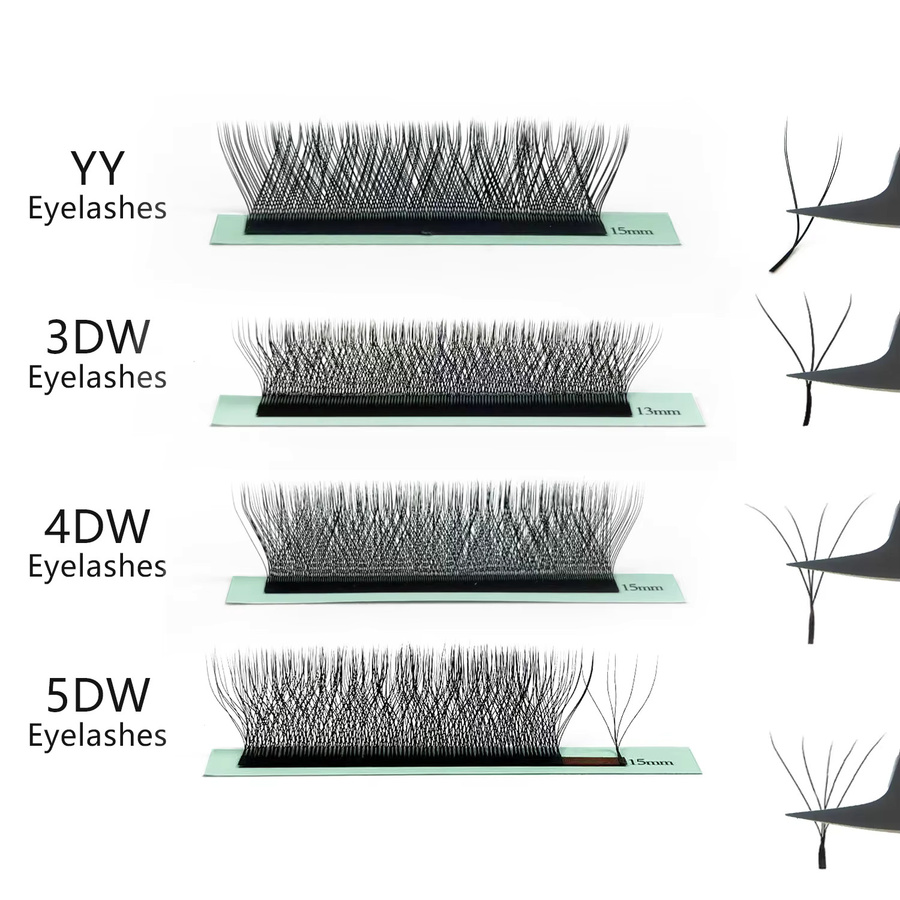Cilios Wimpernverlängerungen Volumenfächer, Black, Unisex - Bild 4