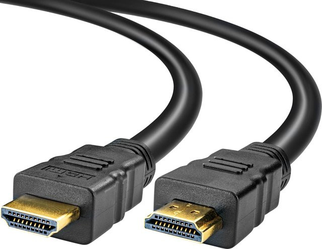 SCHWAIGER Premium High Speed HDMI Kabel mit Ethernet in Schwarz, Länge: 1,5 m - Bild 2