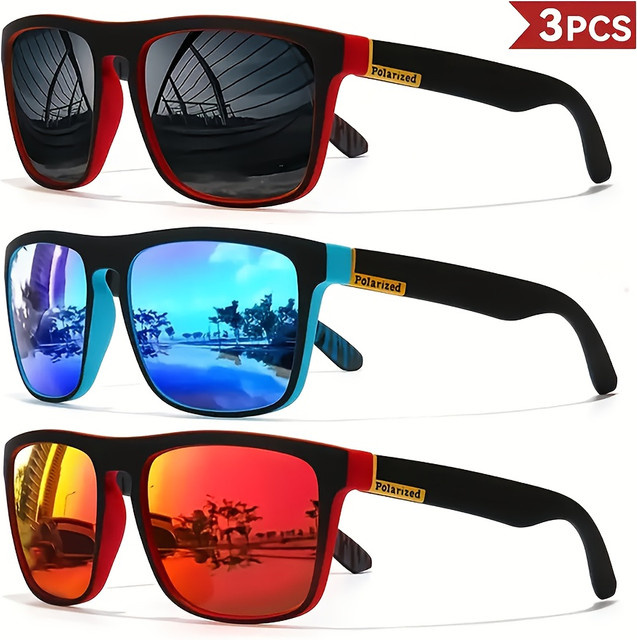 Hindfield Brille, Vollrand, Square, Kunststoff, Herren, Black, Multicolour - Bild 1