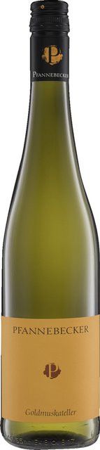 Pfannebecker Goldmuskateller Weißwein, Rheinhessen, 2024, trocken, 0,75 l - Bild 1