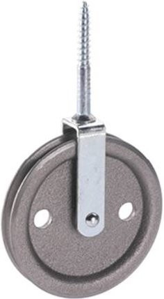 Dörner + Helmer Vogelrolle 30mm aus Grauguss in Grau, 6er Set - Bild 1