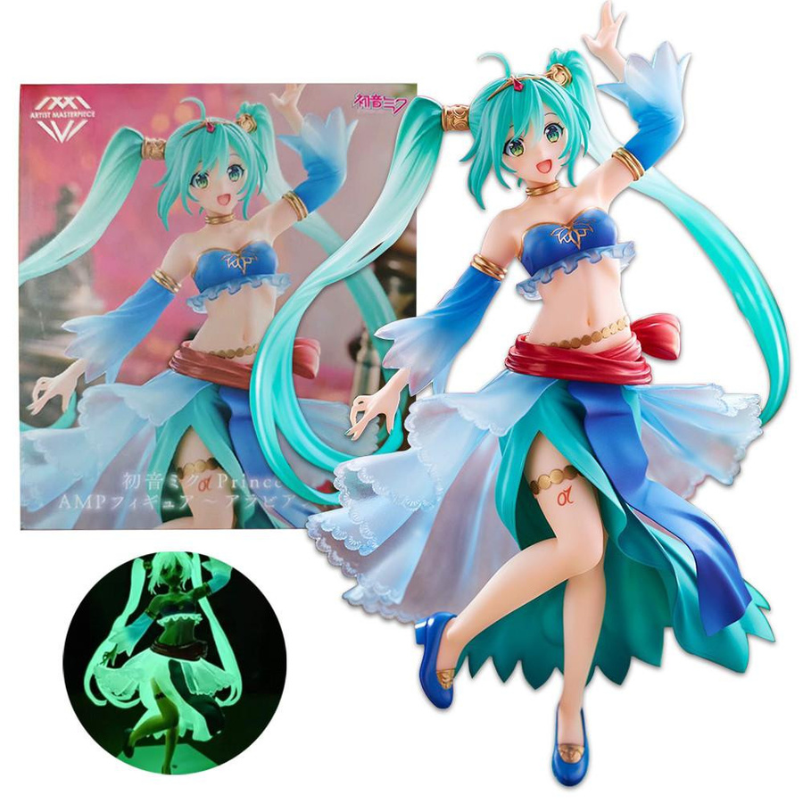 Yiran toy 1 Hatsune Miku Actionfigur PVC Puppe Bunt / Mehrfarbig - Bild 3